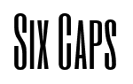 Six Caps font